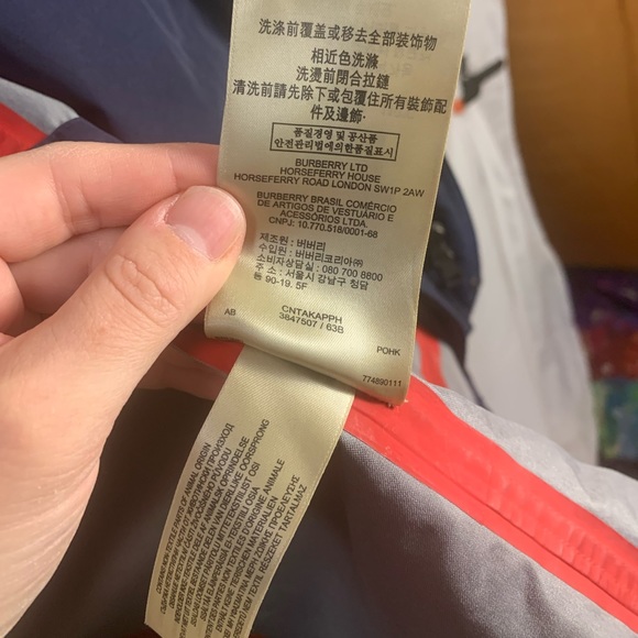 Burberry Brit Rain Jacket - Picture 5 of 16